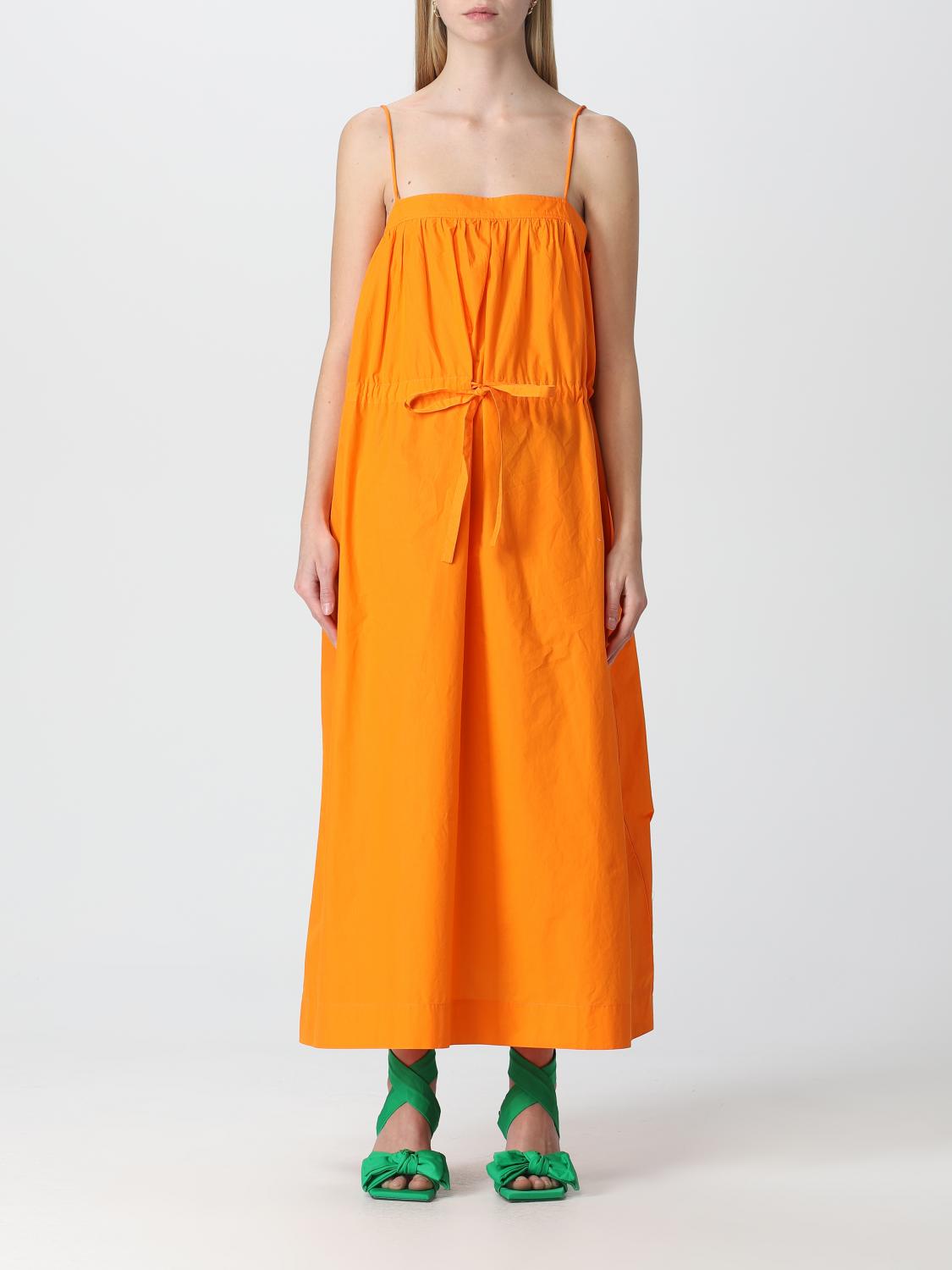 Abo a grembiule con balze, azzurro arancione giallo | Intrend