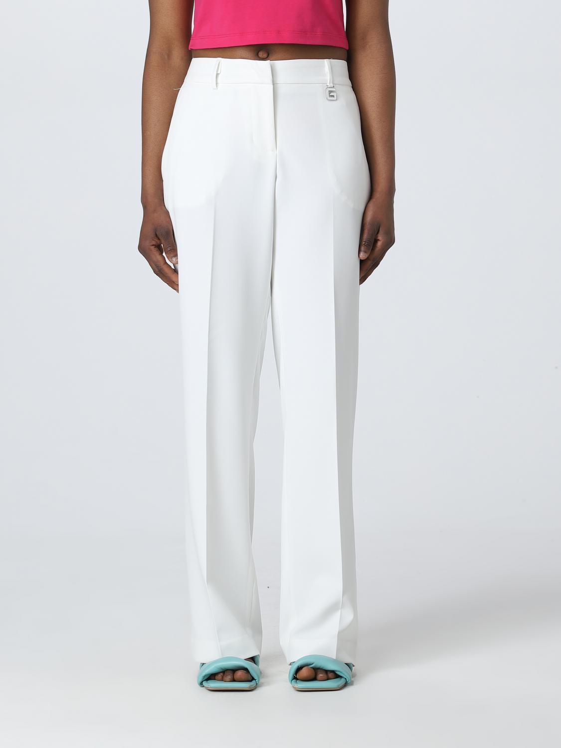 Gaelle Paris Pants Gaëlle Paris Woman Color White