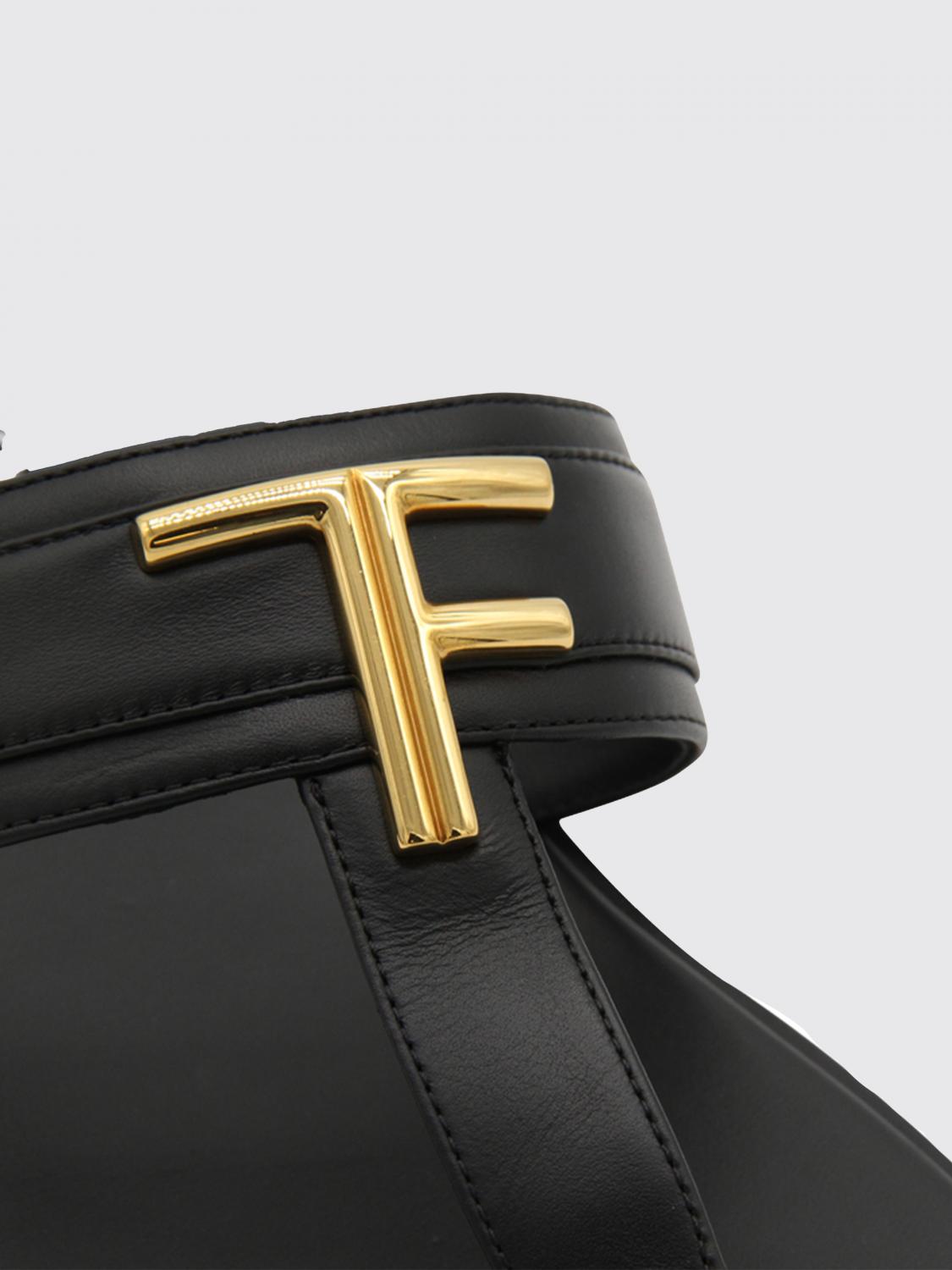 TOM FORD: Sandalias para hombre, Negro | Sandalias Tom Ford J1382LCL076X en  línea en 