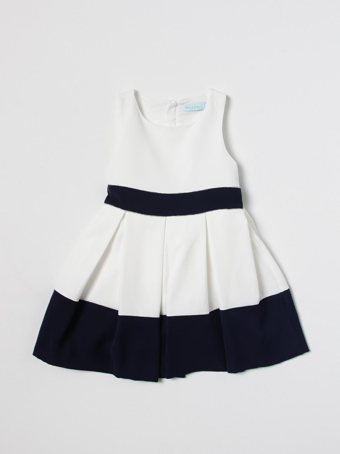 Abel & Lula Dress  Kids Color Blue