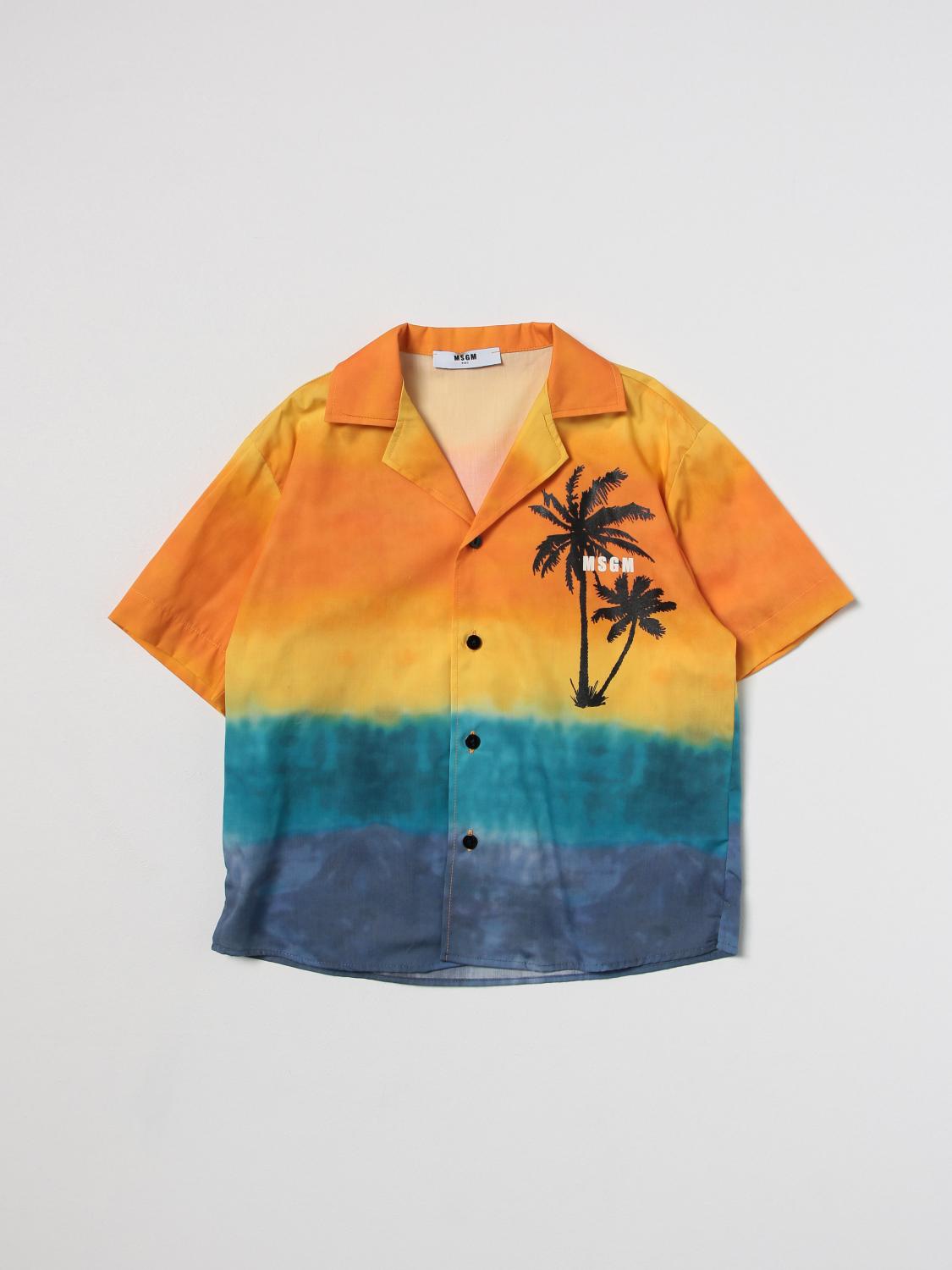 Msgm Shirt  Kids Kids Color White