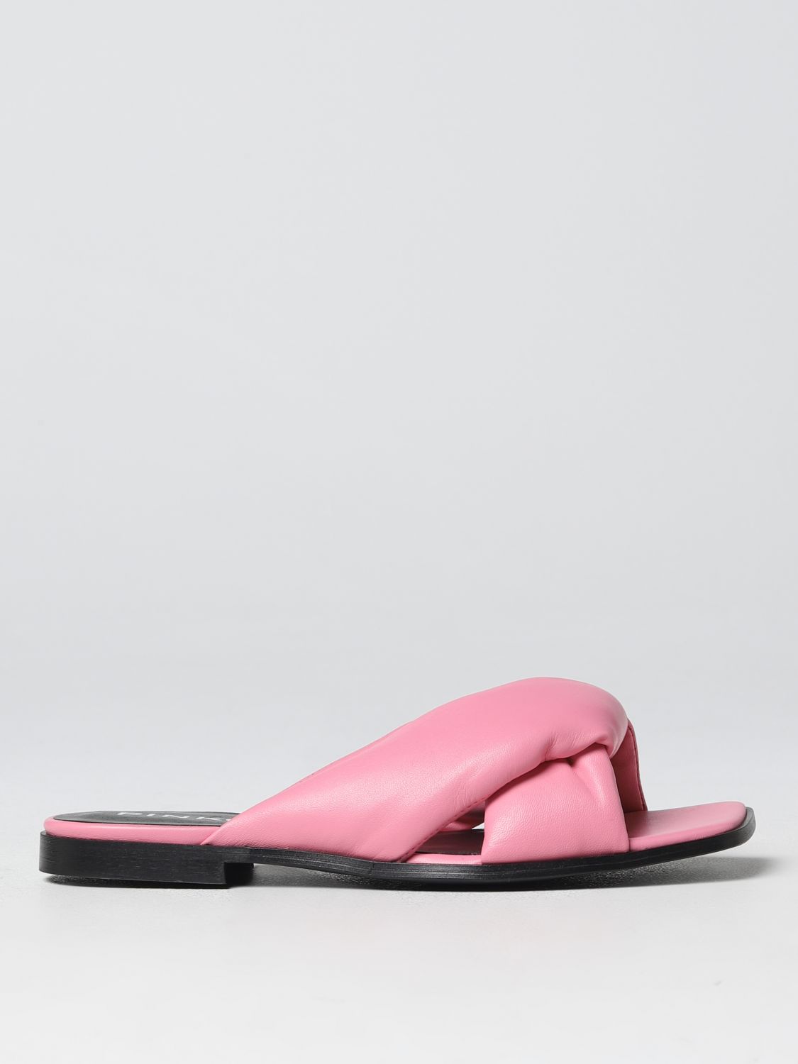 Pinko Flat Sandals  Woman Color Pink