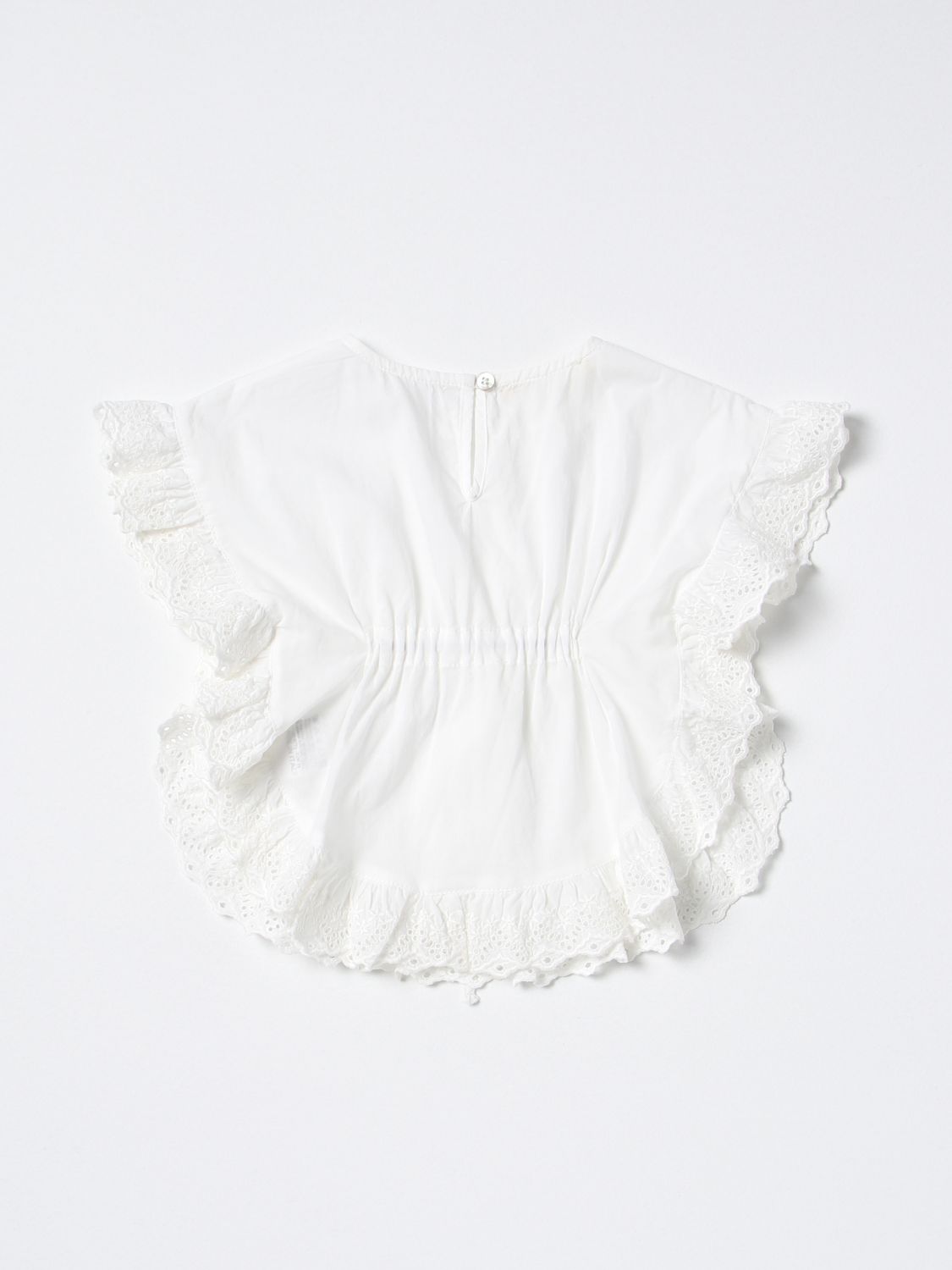 ZHOE & TOBIAH: shirt for baby - White | Zhoe & Tobiah shirt RTY3 online ...