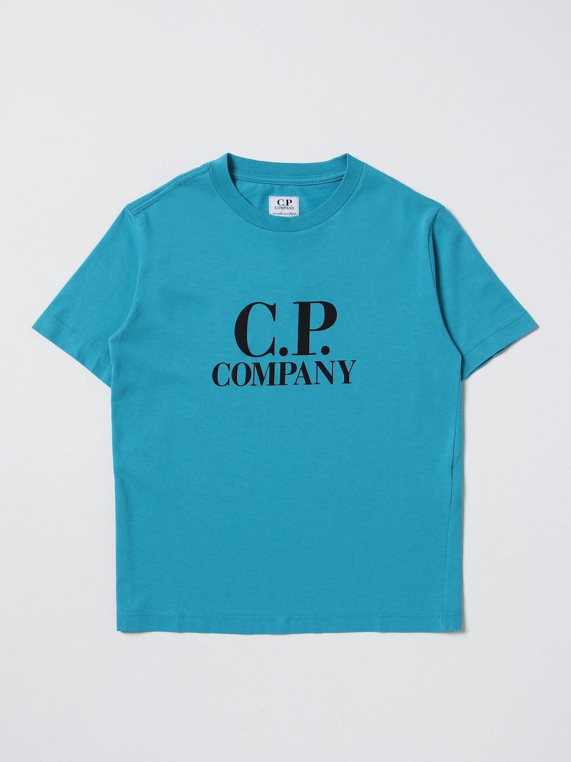 C.p. Company T-shirt  Kids In Gnawed Blue