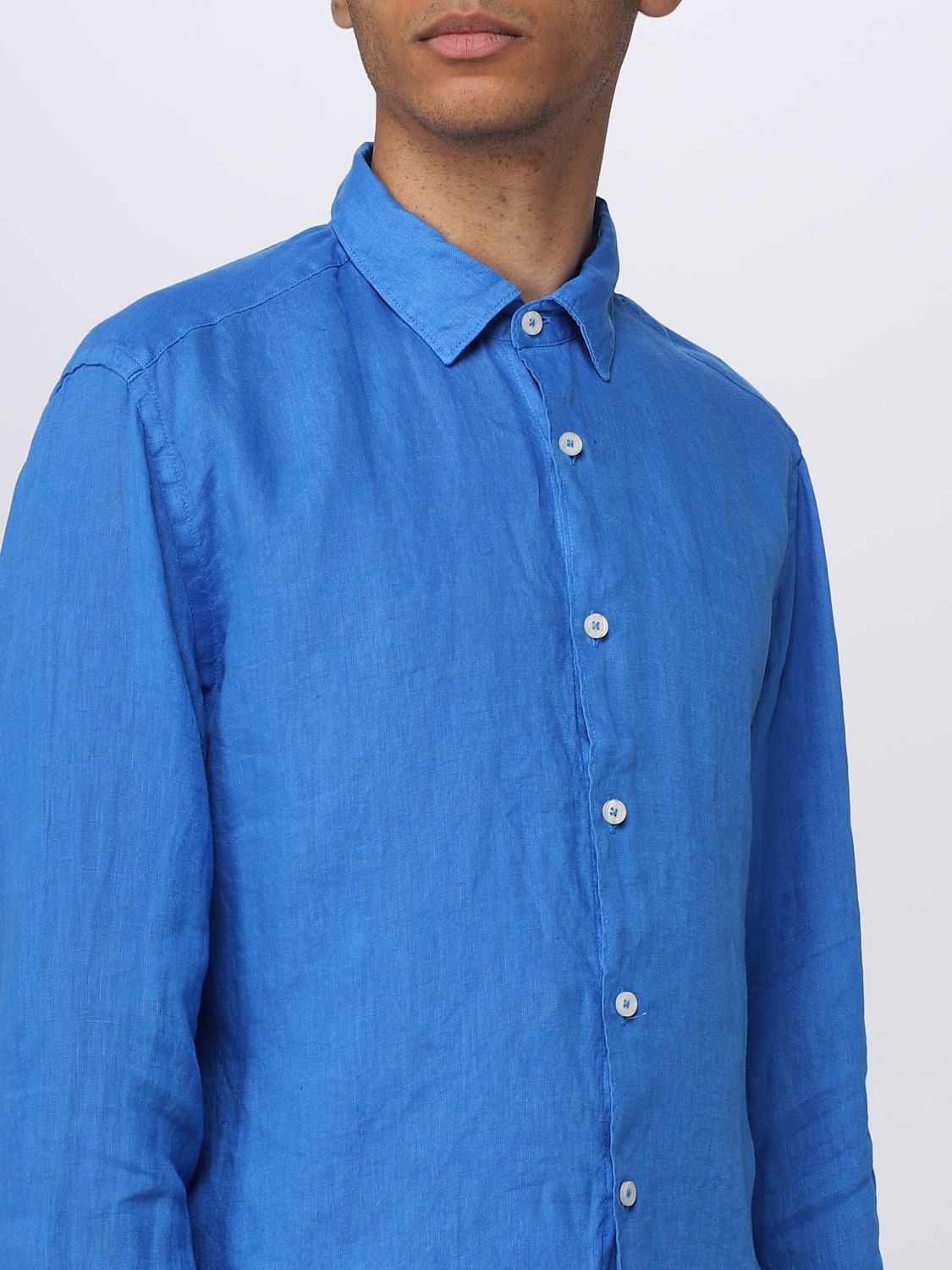 衬衫 Altea: Altea衬衫男士 绿松石蓝 3