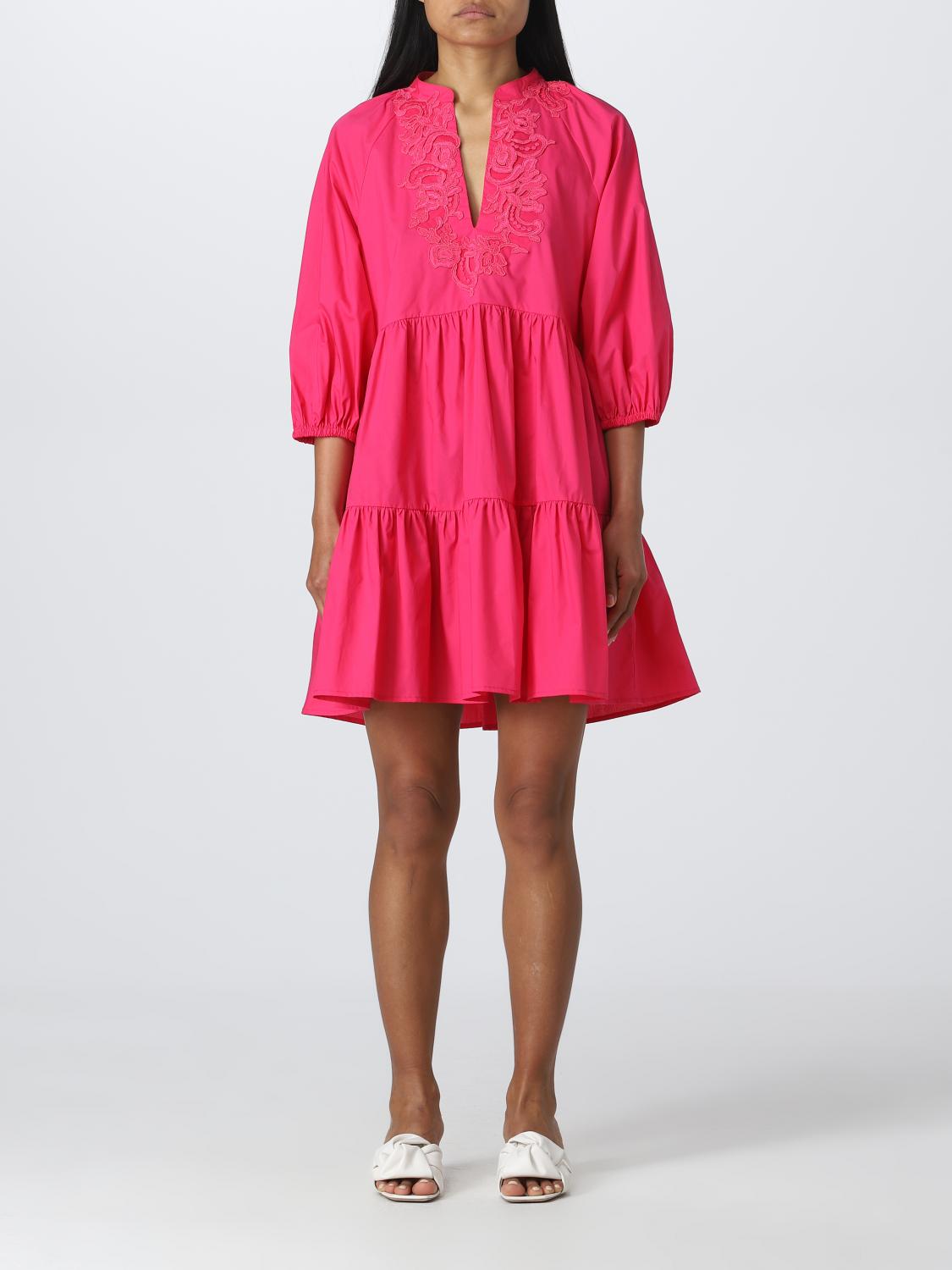 Ermanno Firenze Dress  Woman Color Fuchsia