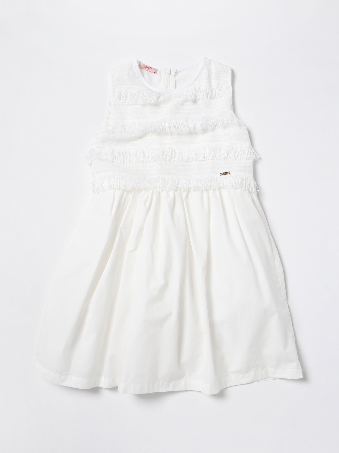 LIU JO KIDS: dress for girls - White | Liu Jo Kids dress GA3232T3358 ...