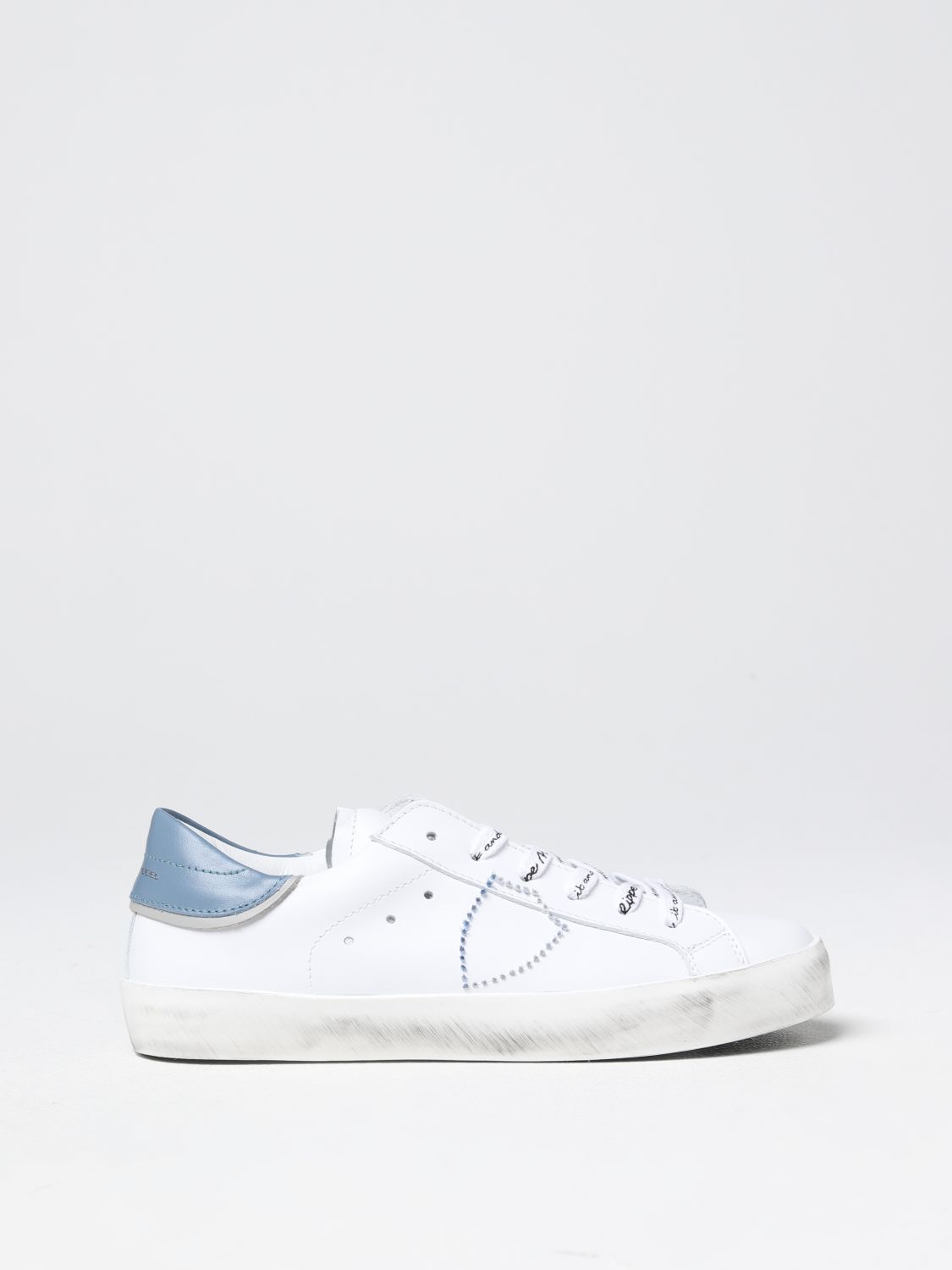 Shoes Philippe Model Junior: Philippe Model Junior shoes for boys white 1