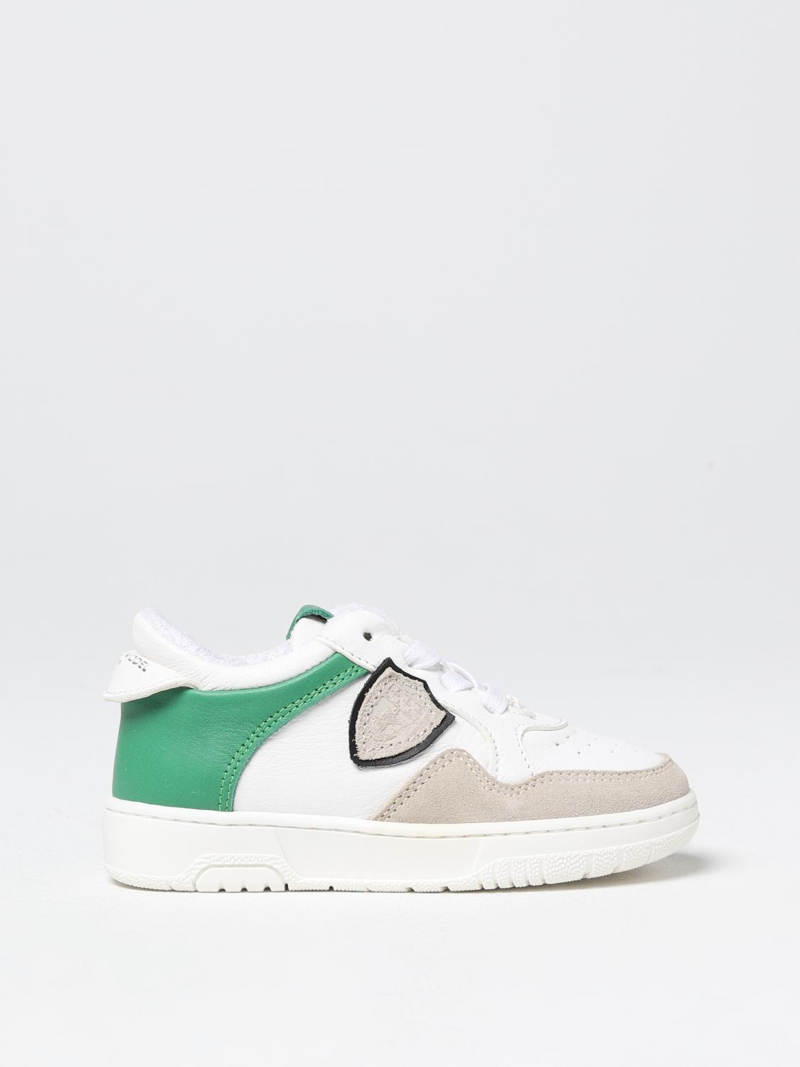 Sneakers Philippe Model Junior: Philippe Model Junior sneakers for boys white 1