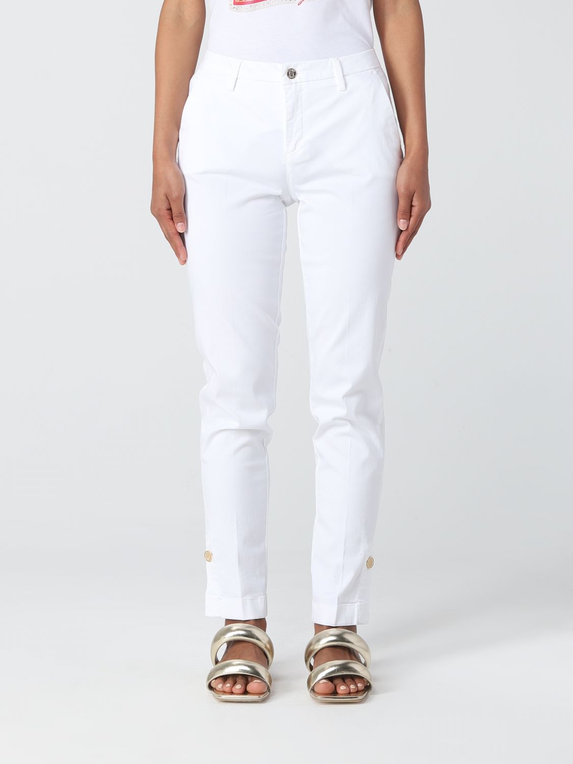 Liu •jo Pants Liu Jo Woman Color White