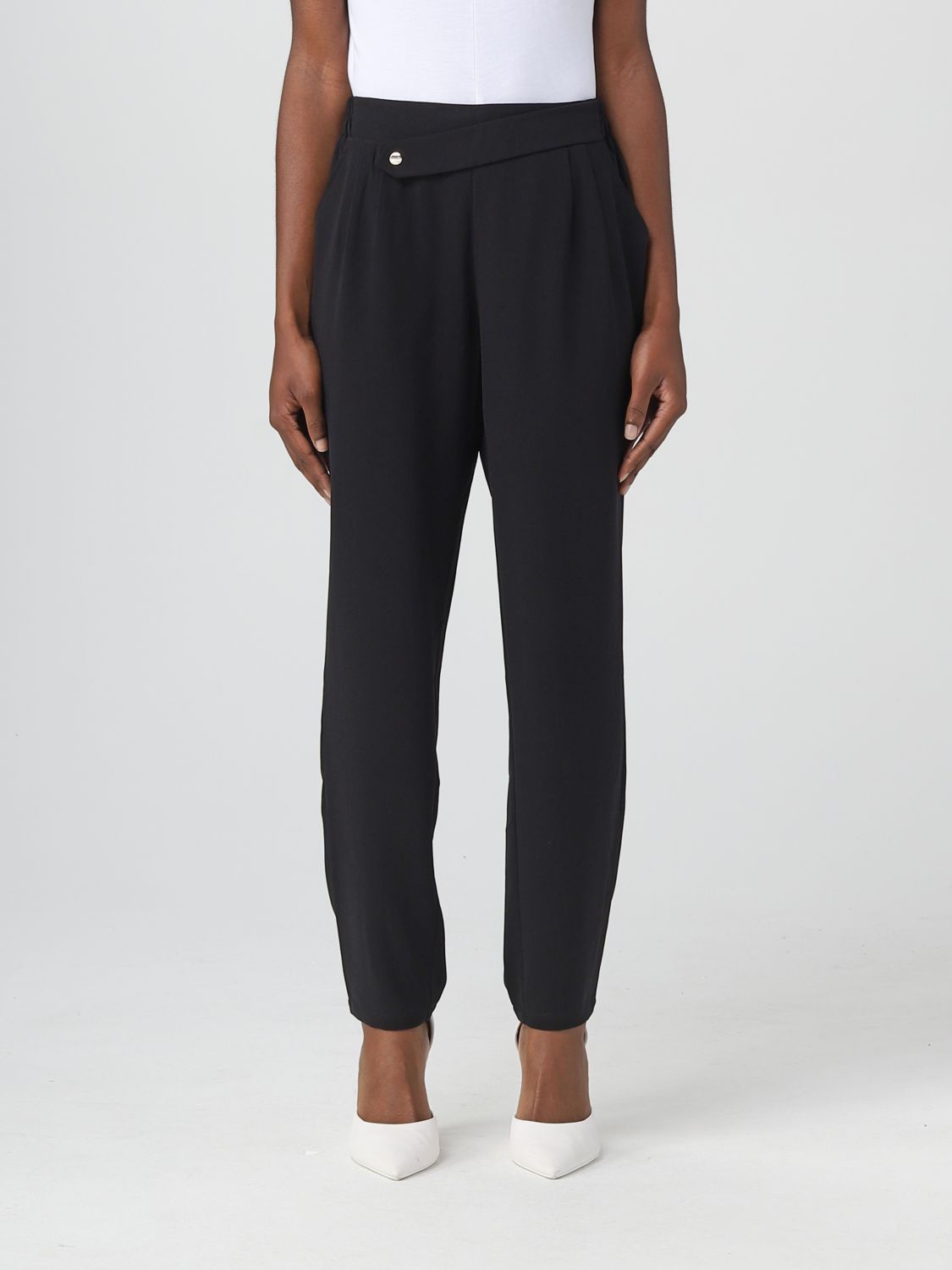 LIU JO: pants for woman - Black | Liu Jo pants TA3192TS423 online on ...