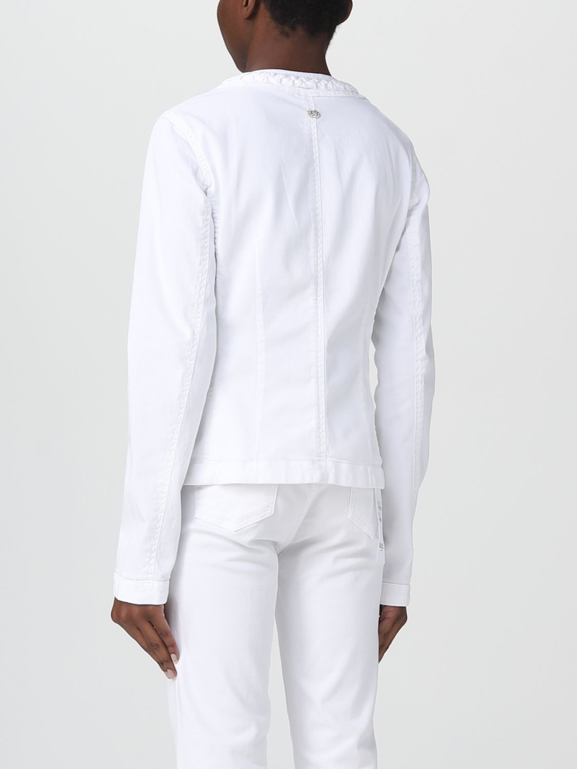 LIU JO: jacket for woman - White | Liu Jo jacket UA3213D4448 online on ...