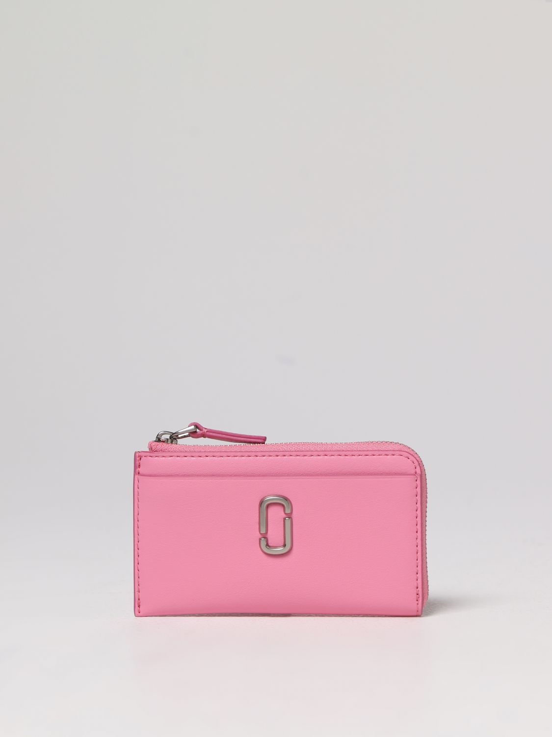 MARC JACOBS: wallet for woman - Pink | Marc Jacobs wallet 2S3SMP004S01 ...