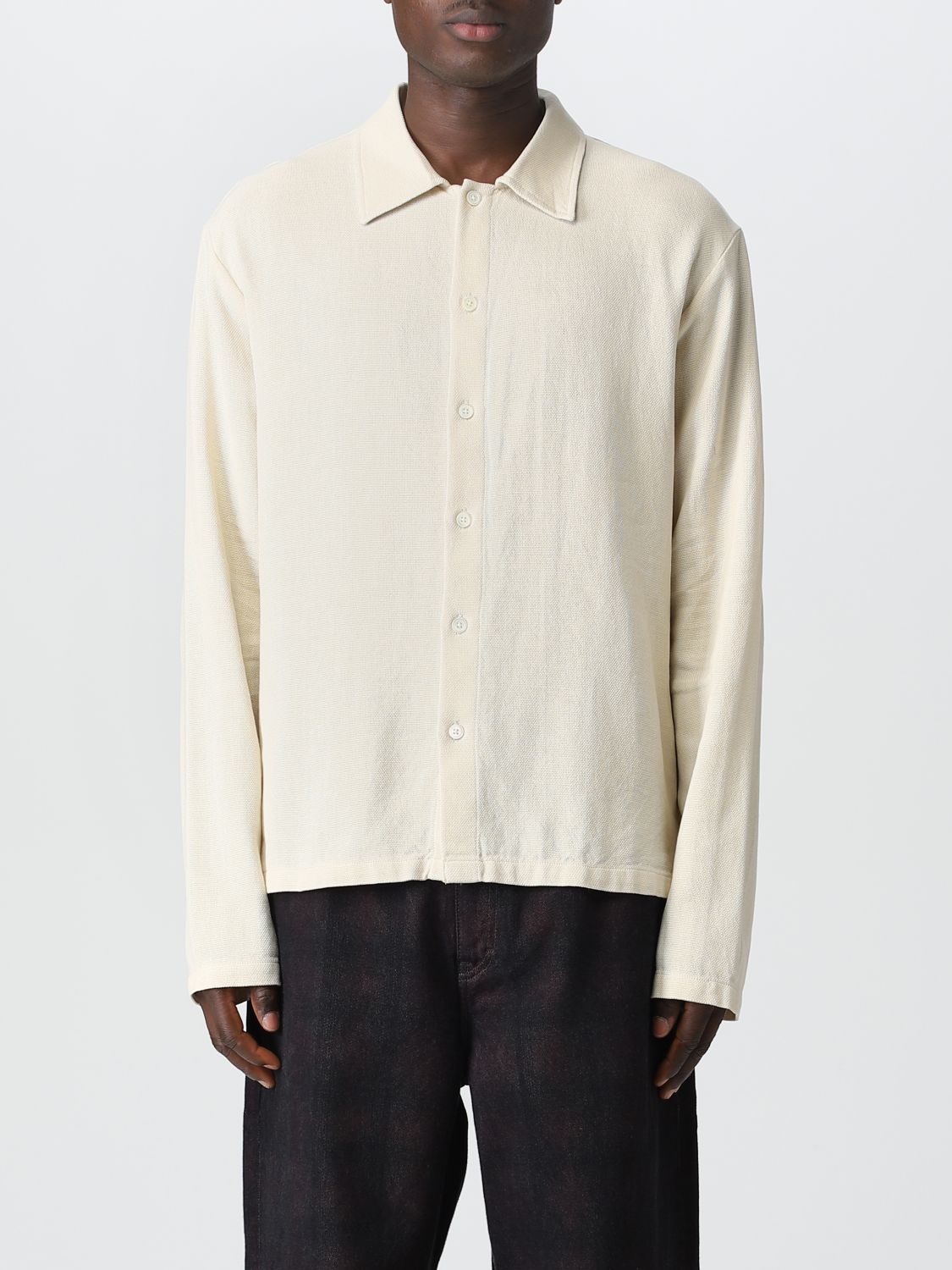 Palm Angels Corduroy Shirt Jacket in Natural for Men