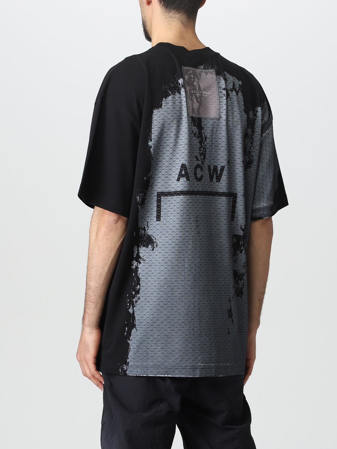 A-COLD-WALL*: t-shirt for men - Black | A-Cold-Wall* t-shirt TS121