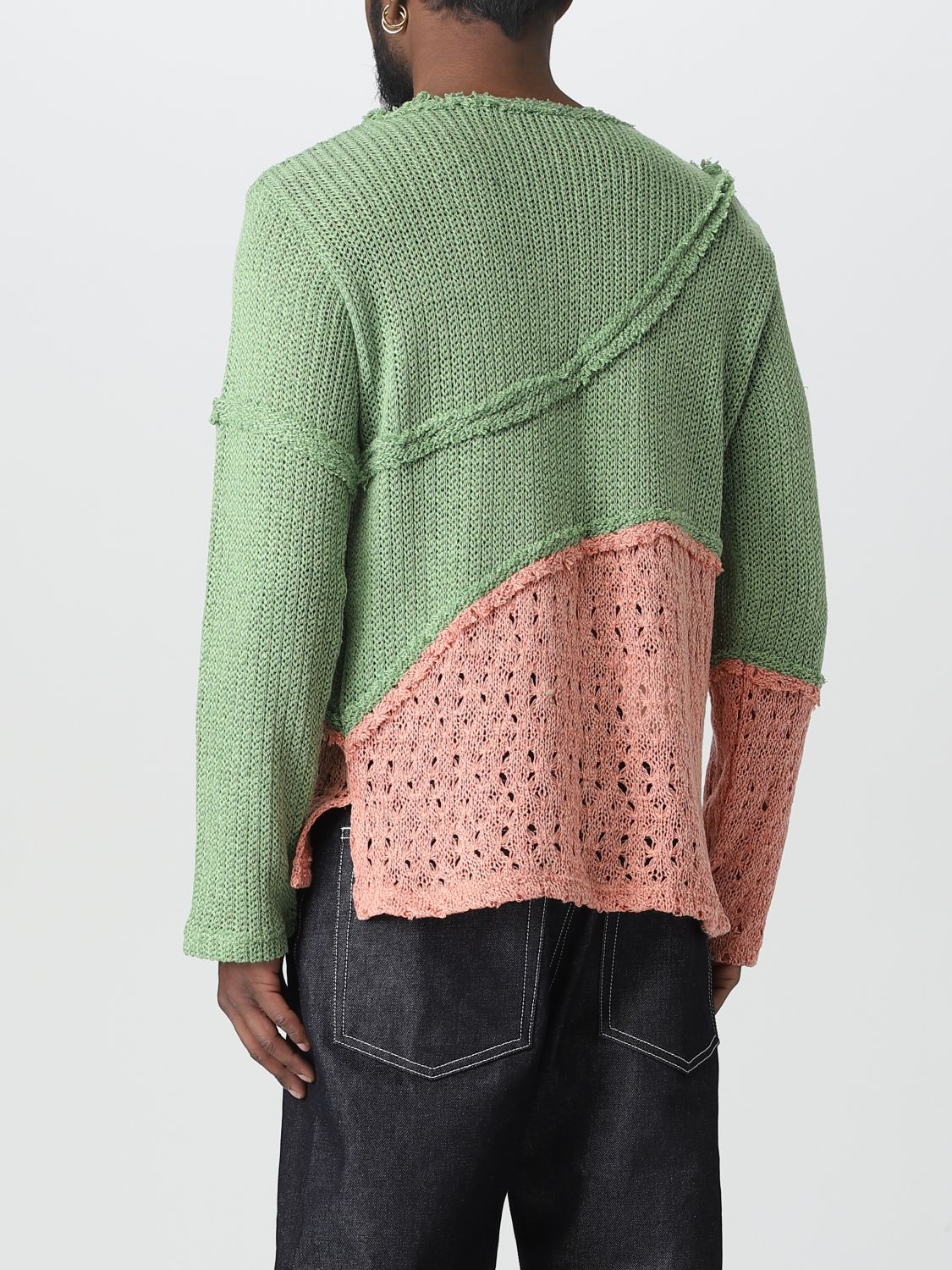 ANDERSSON BELL: sweater for man - Green | Andersson Bell sweater ...