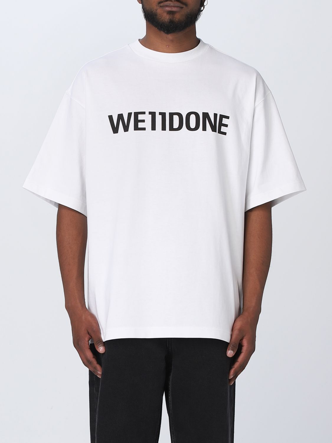 WE11DONE: t-shirt for man - White | We11Done t-shirt WDTT322841U