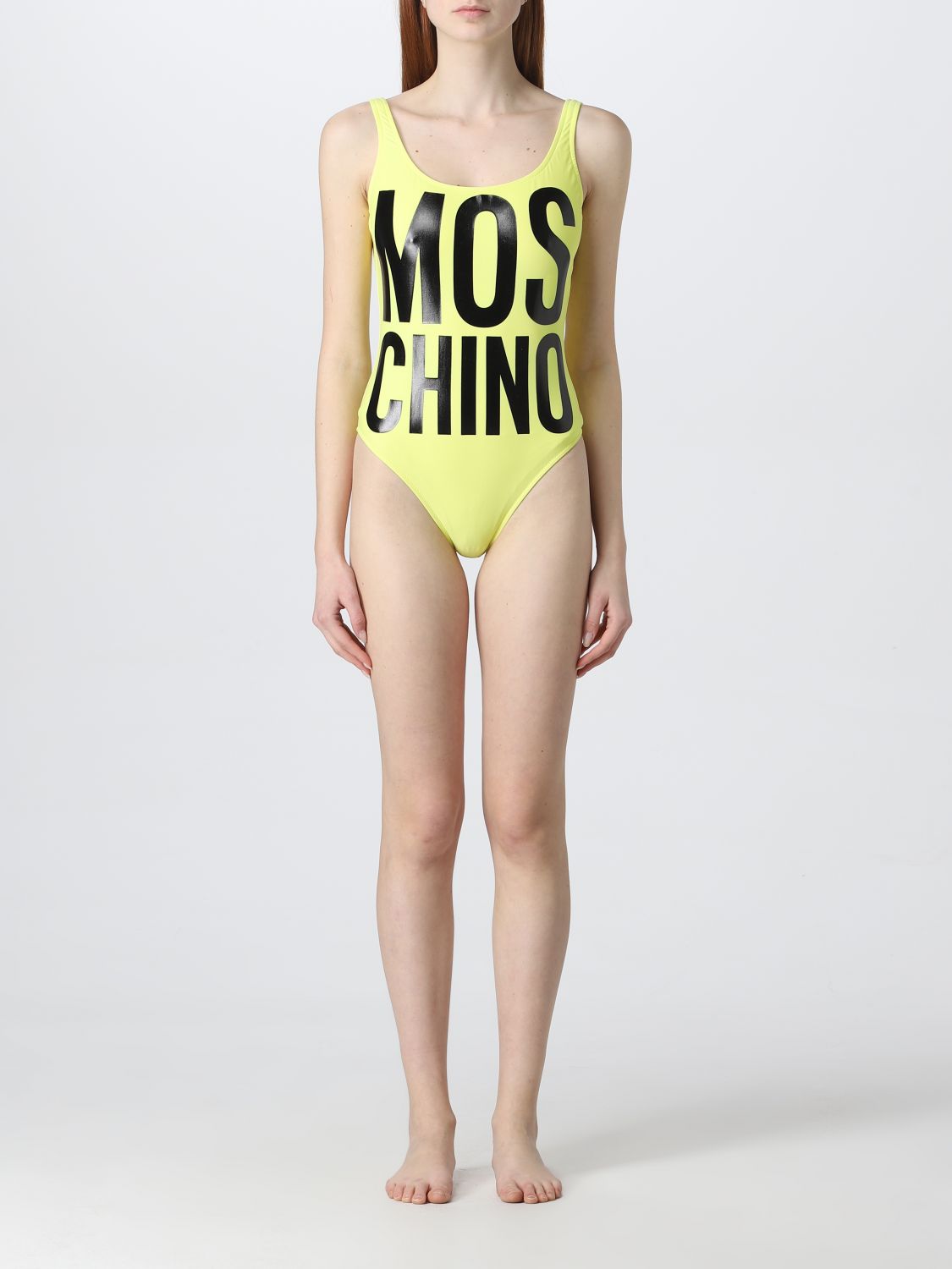Moschino Swim Swimsuit  Woman Color Yellow