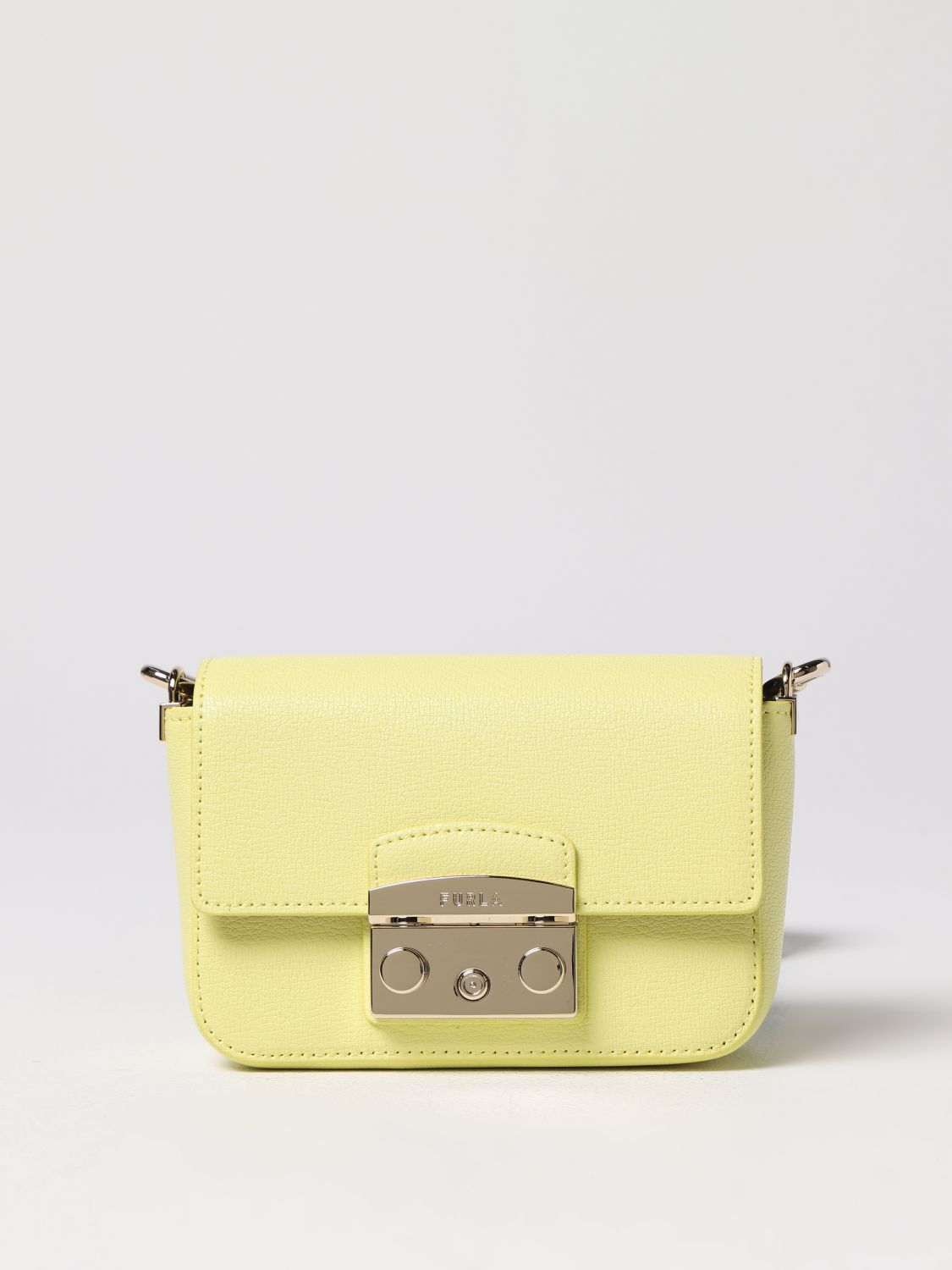 Opa Word gek Pebish FURLA: mini bag for woman - Yellow | Furla mini bag WB00839BX0006 online on  GIGLIO.COM