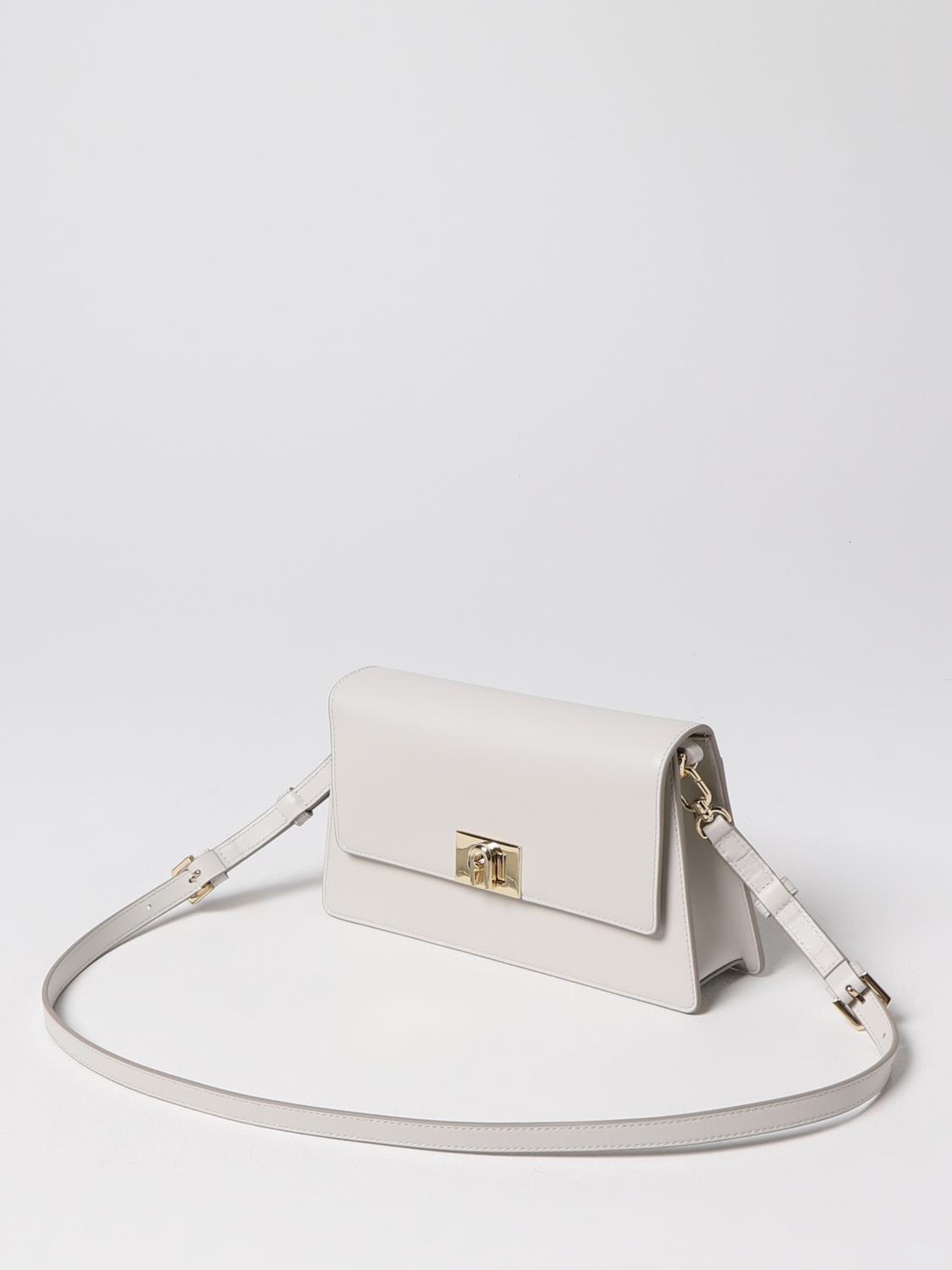 FURLA shoulder bag for woman Cream Furla shoulder bag