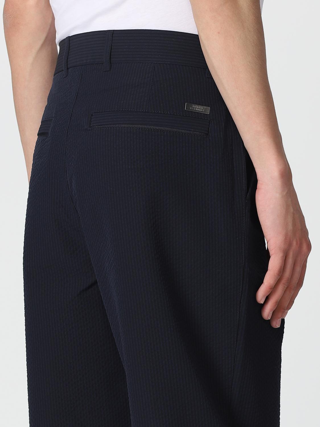 ARMANI EXCHANGE: Pantalón para hombre, Azul Oscuro | PantalÓN Armani  Exchange 3RZP22ZN1AZ en línea en 