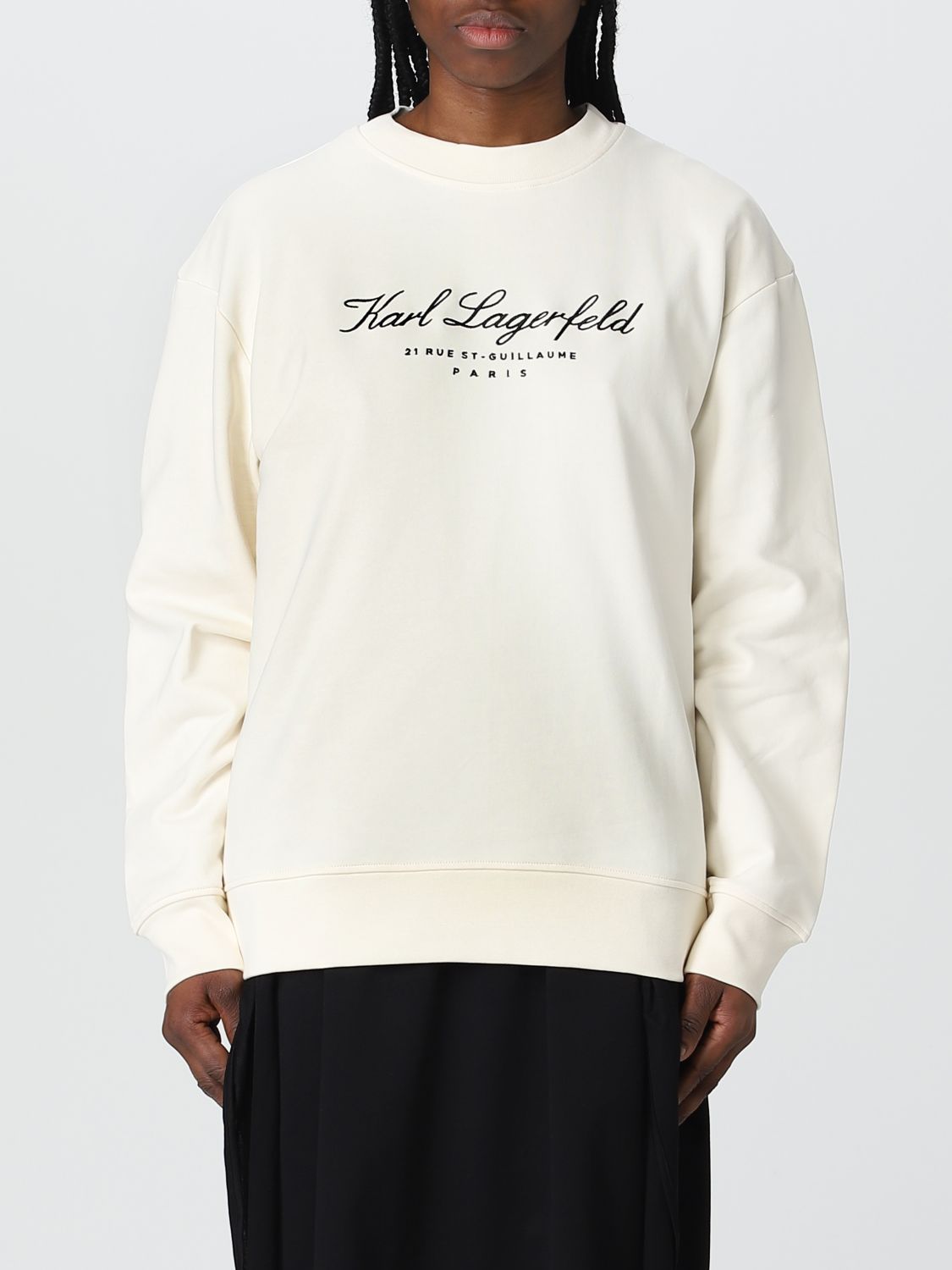 Karl Lagerfeld Sweatshirt  Woman Colour White