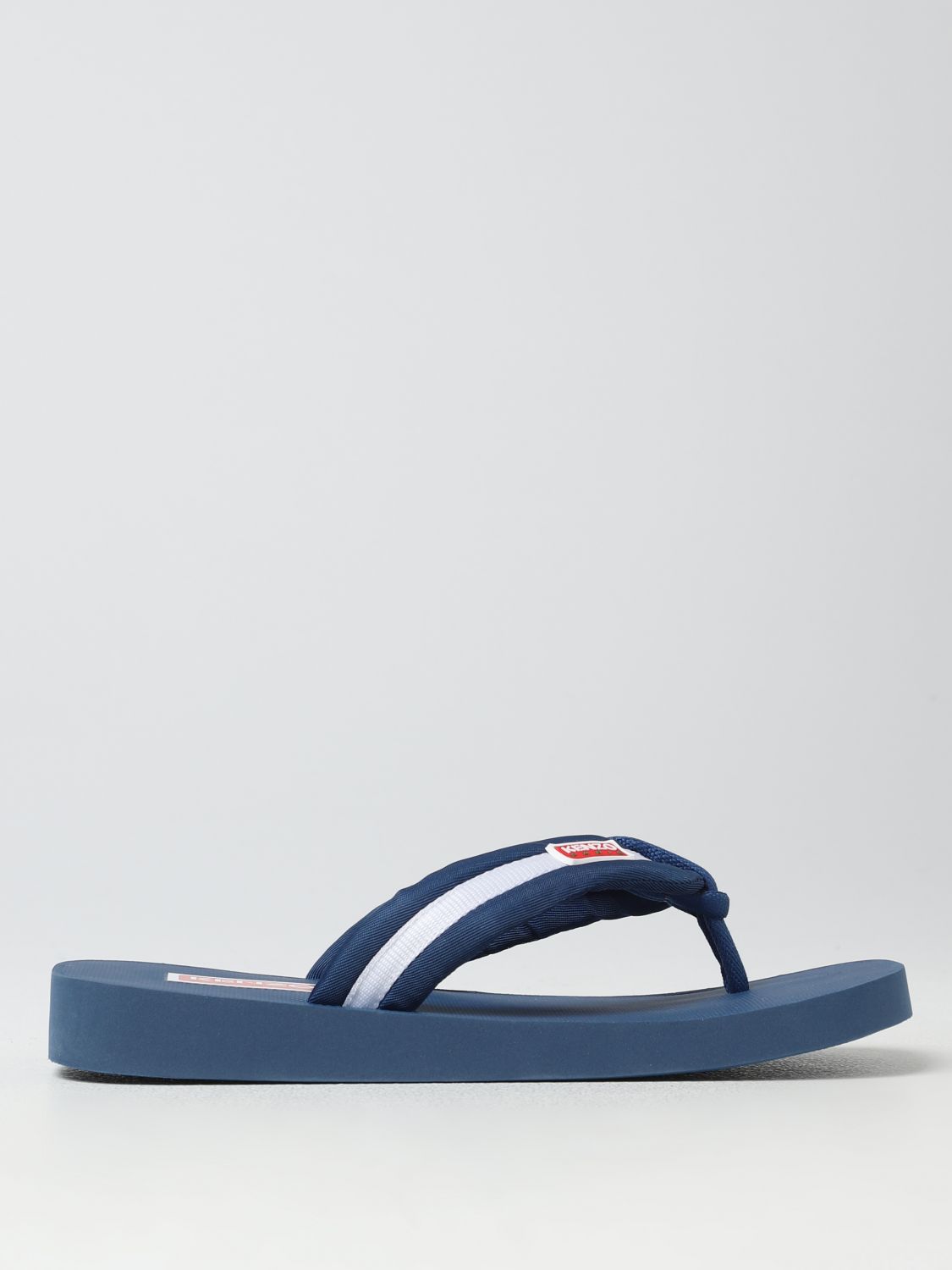 KENZO: sandals for man - Blue | Kenzo sandals FD55MU090F51 online on ...