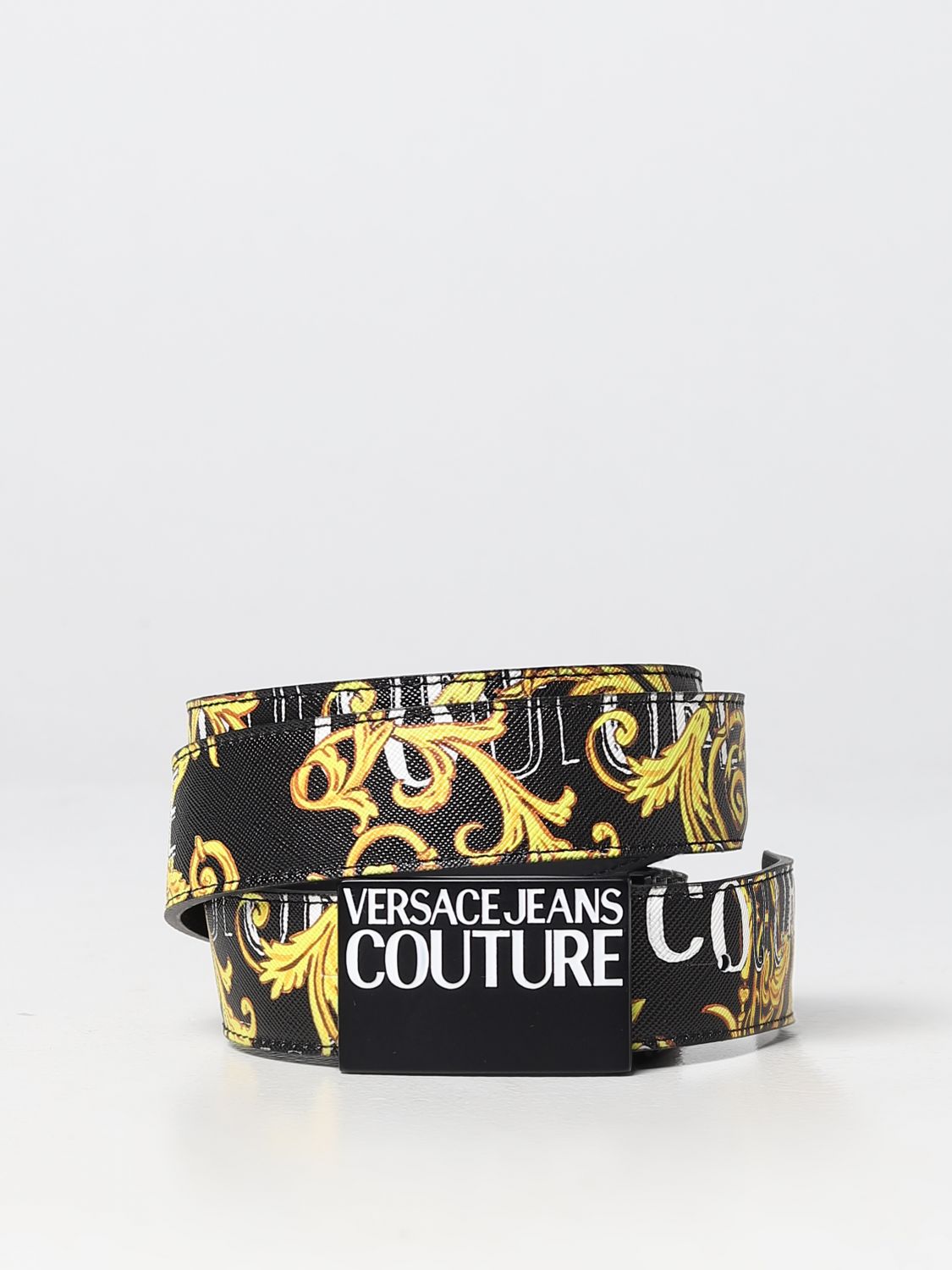 Cintura Versace Jeans Couture: Cintura Versace Jeans Couture in pelle sintetica oro 1