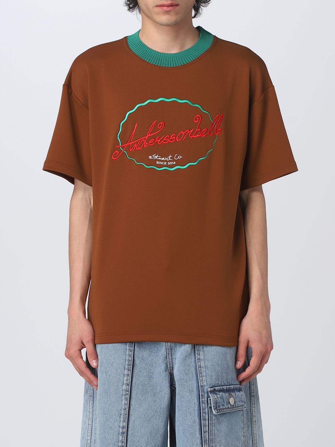 Camiseta Andersson Bell: Camiseta Andersson Bell para hombre marrón 1