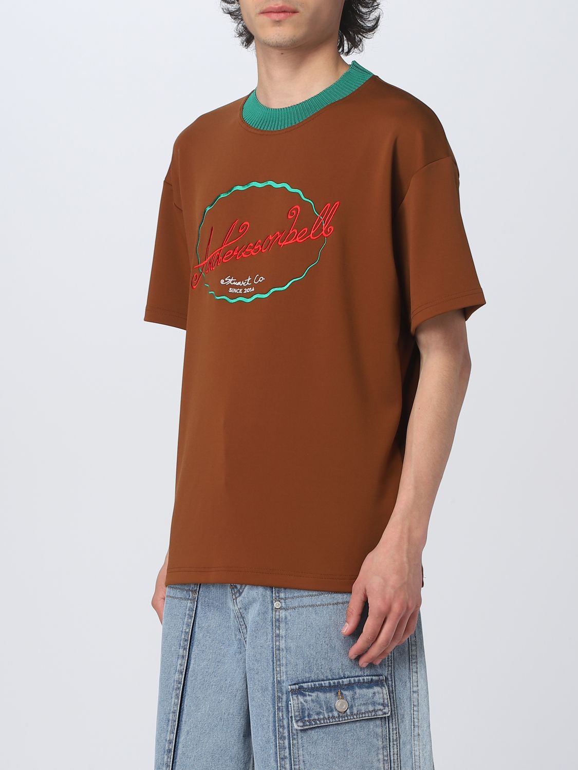 Camiseta Andersson Bell: Camiseta Andersson Bell para hombre marrón 4