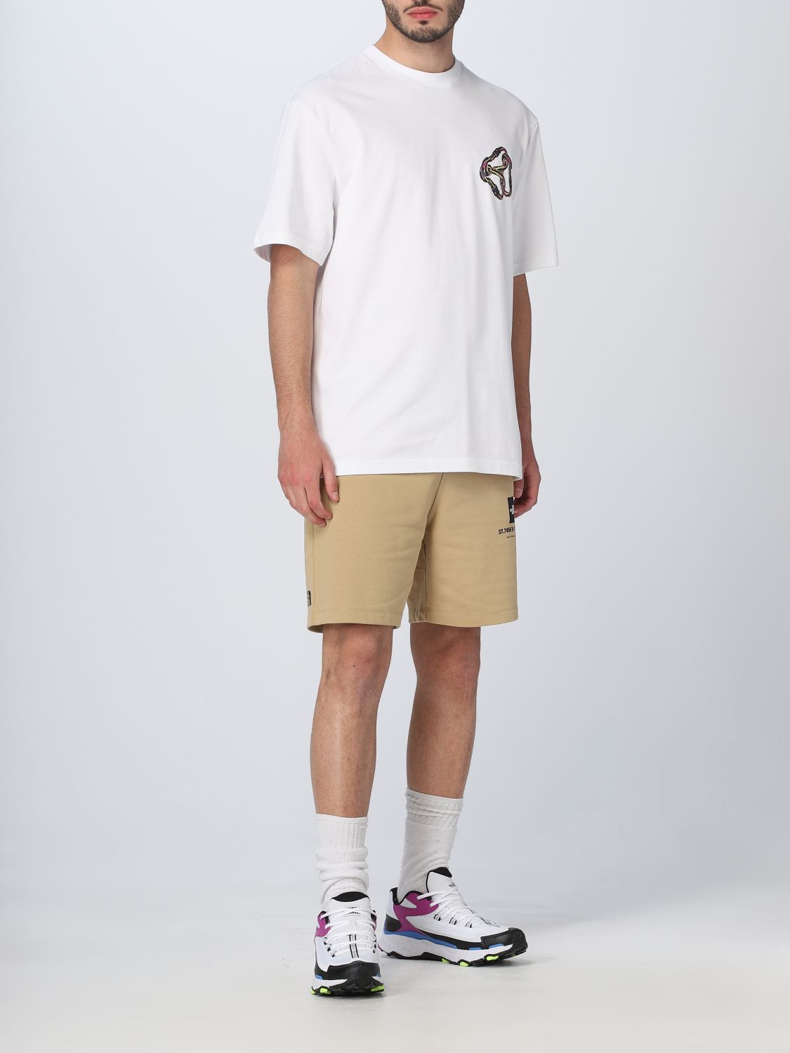 THE NORTH FACE: t-shirt for man - White | The North Face t-shirt ...