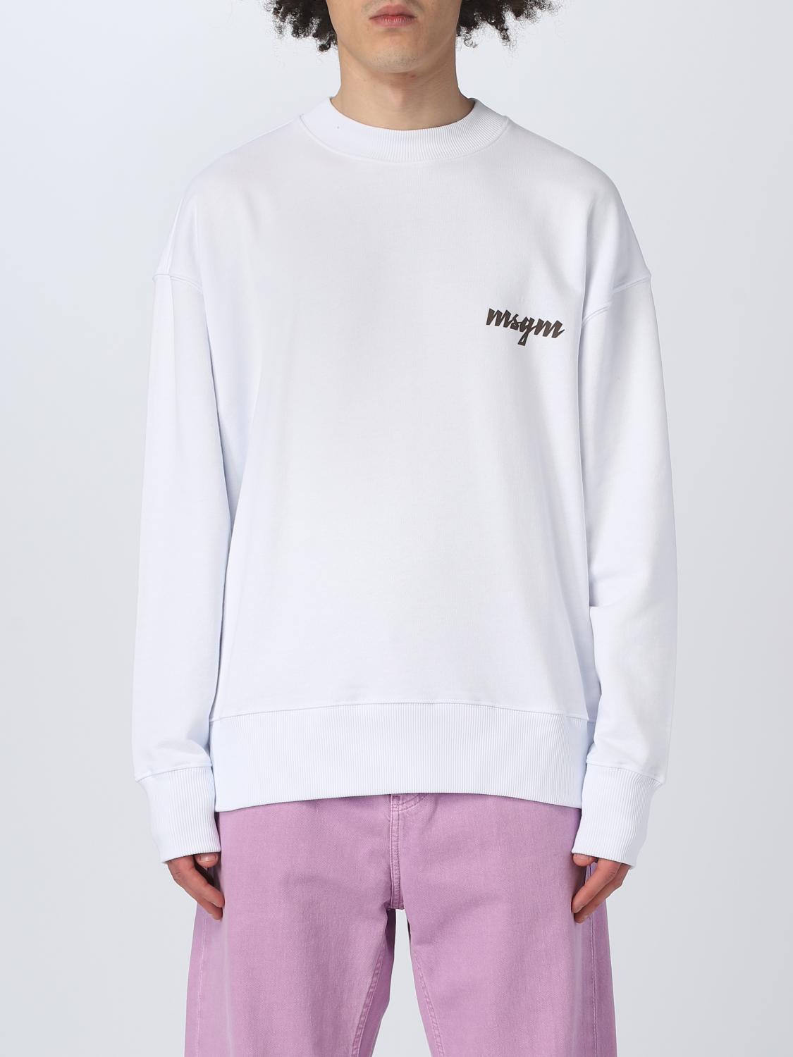 Msgm Sweatshirt  Men Color White