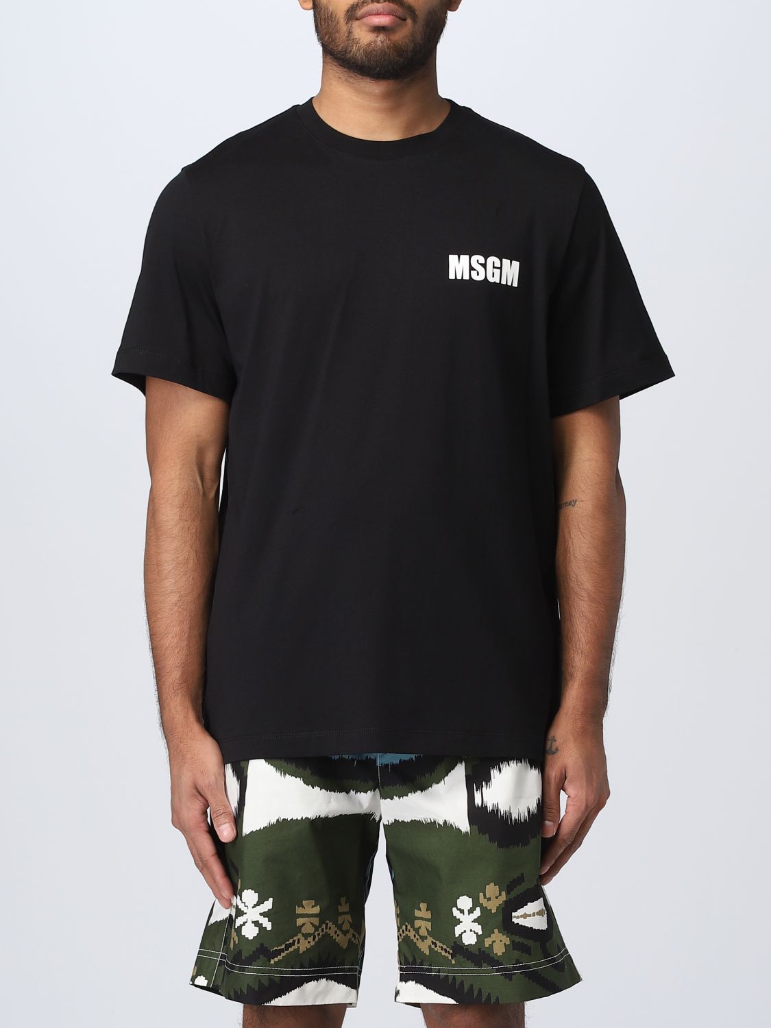Msgm T-shirt  Men Color Black