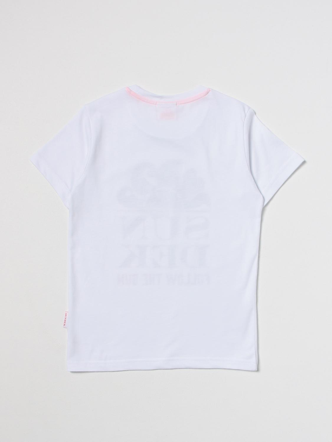 T-shirt Sundek: T-shirt Sundek in cotone bianco 2