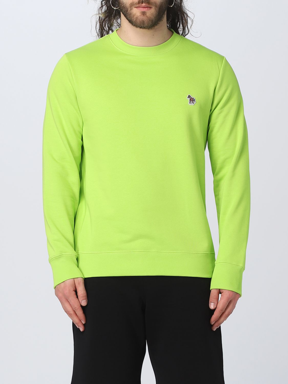 Ps By Paul Smith Sweatshirt Ps Paul Smith Men Colour Lime