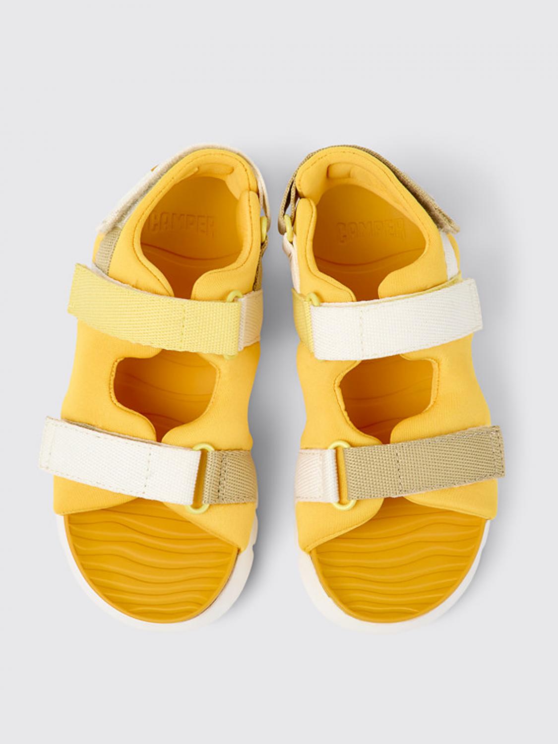 Yellow Children's Sandals - BIKKEMBERGS KIDS - Tacco A Spillo Bimbi