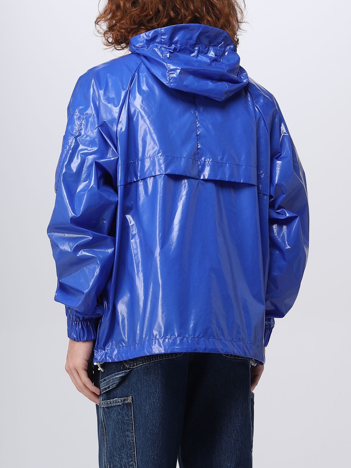 KWAY R&D: jacket for man - Blue | Kway R&D jacket K6117DW online on ...