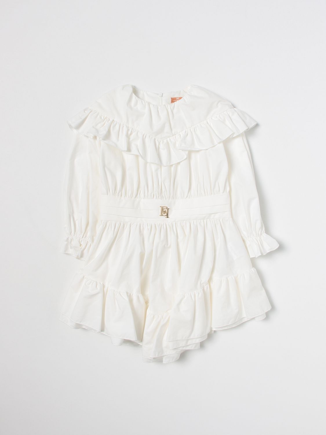 Elisabetta Franchi La Mia Bambina Dress  Kids Color White