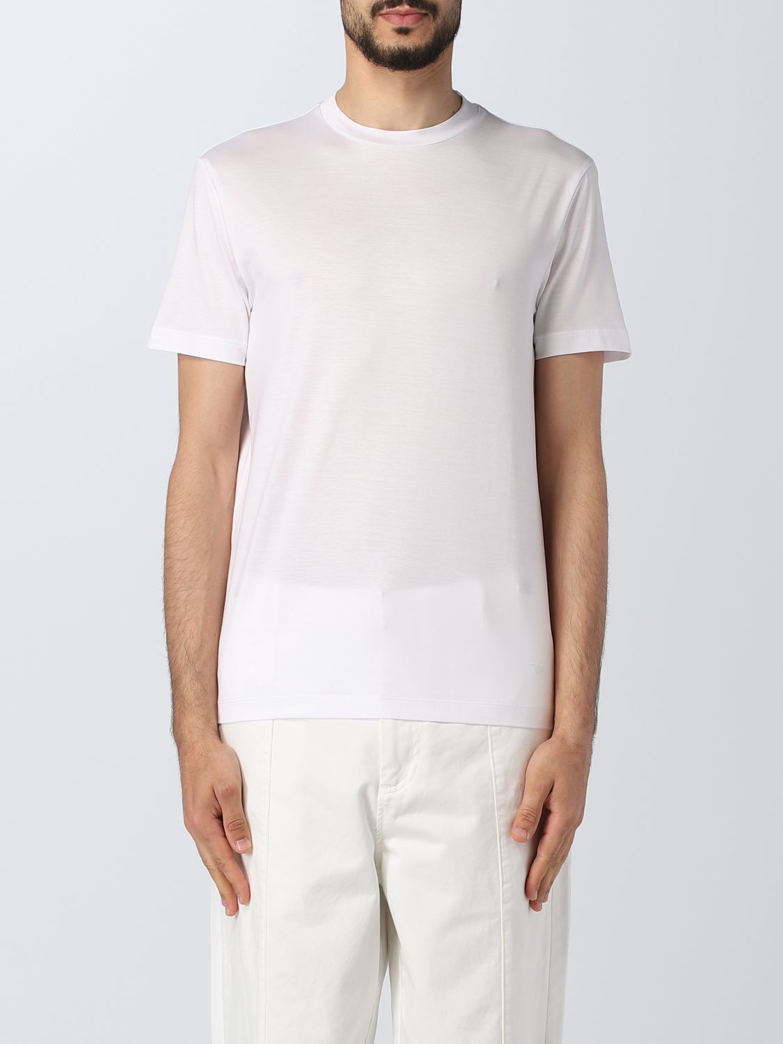 Emporio Armani T-shirt  Men Color White 1