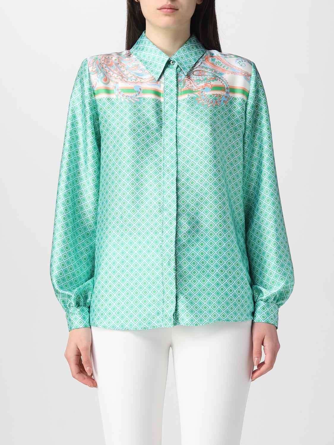 Liu •jo Shirt Liu Jo Woman Color Green In Green