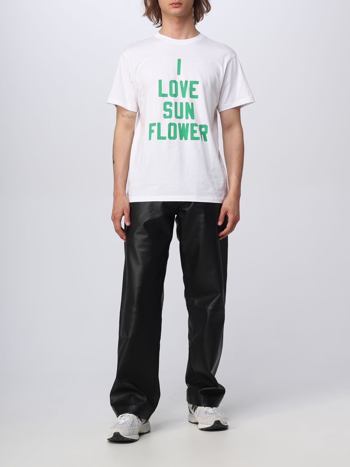 SUNFLOWER: t-shirt for man - White | Sunflower t-shirt