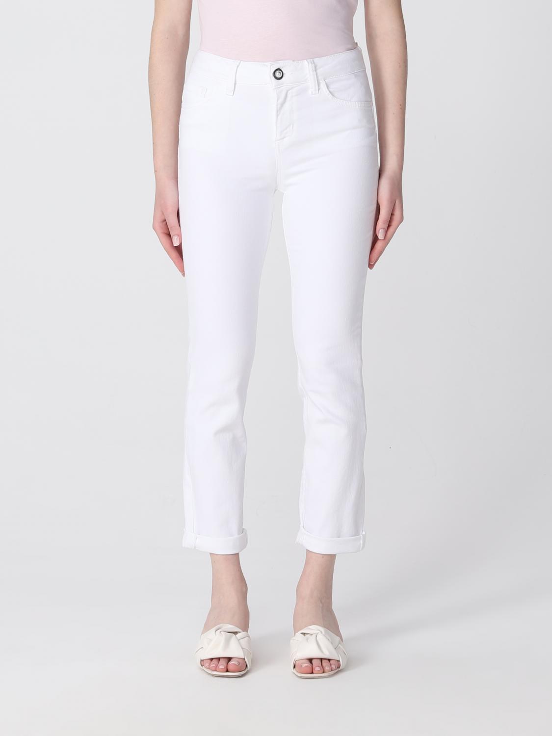 LIU JO Jeans Damen Farbe Weiß
