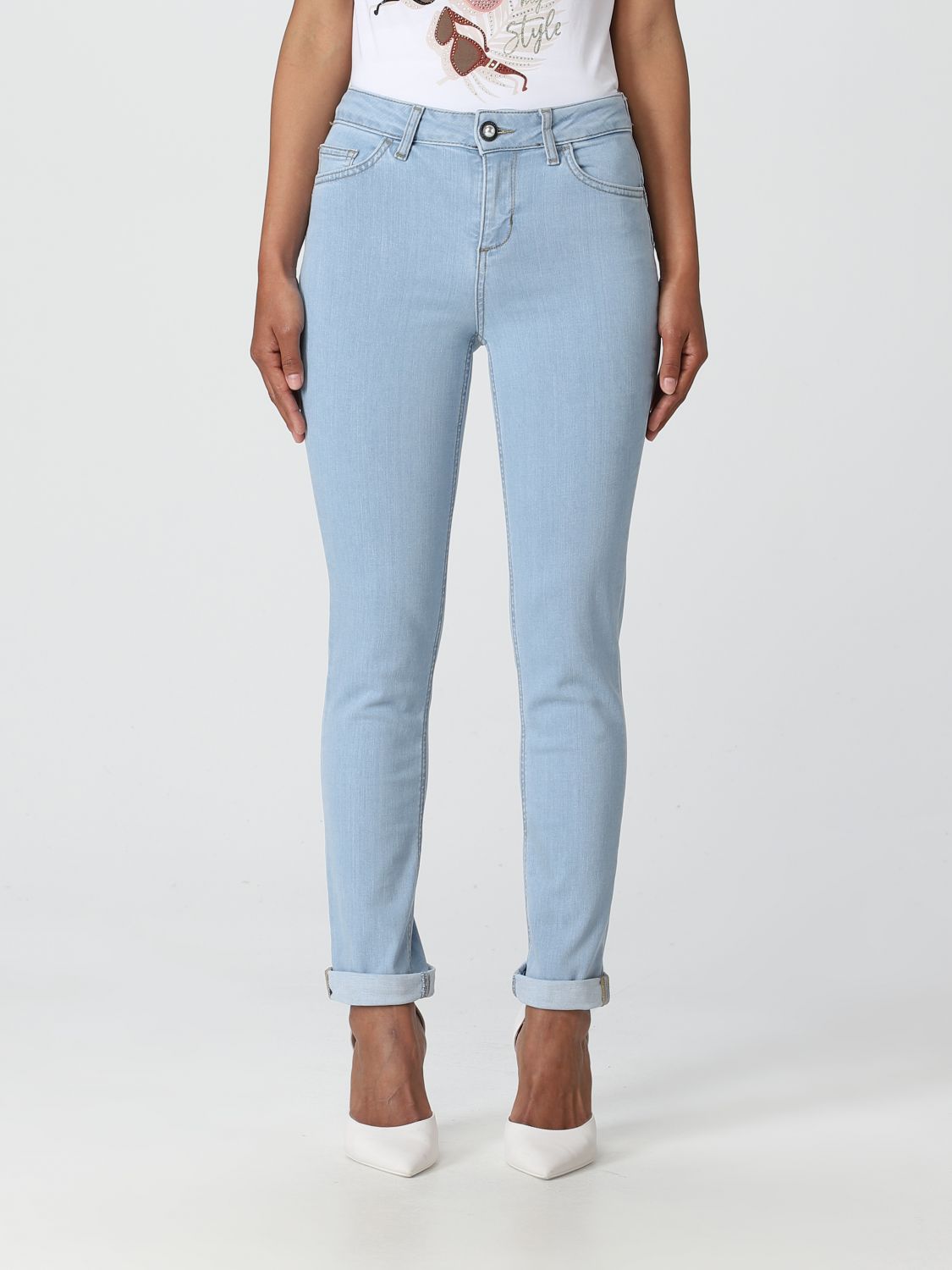 jeans for woman - Blue | Liu Jo jeans UA3114DS004 online on GIGLIO.COM