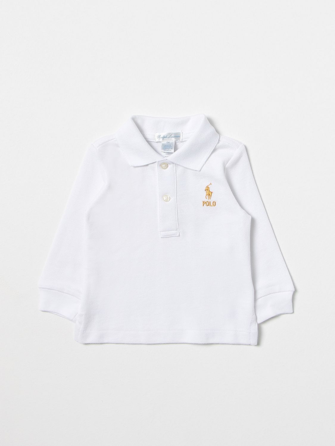 POLO RALPH LAUREN: t-shirt for baby - White | Polo Ralph Lauren t-shirt ...