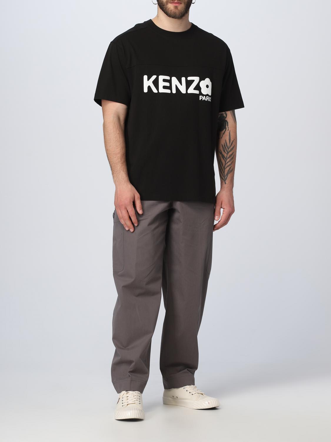 KENZO pants for man Grey Kenzo pants FD55PA5019RO online on