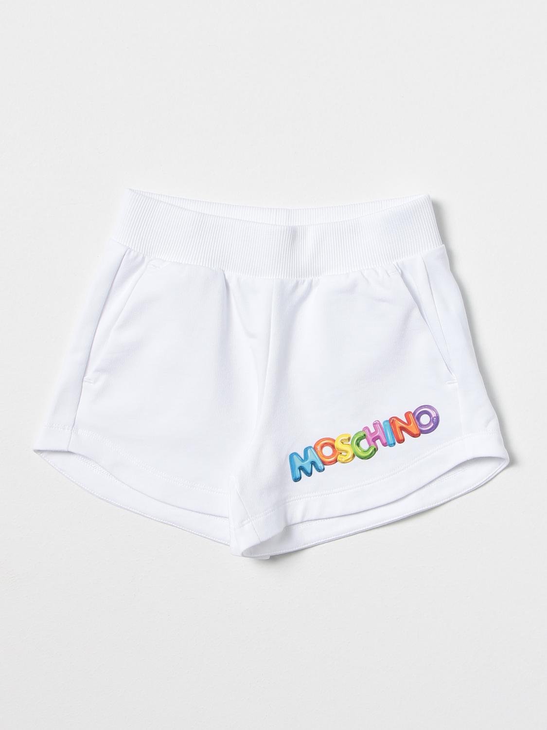 Moschino Kid Short  Kids Color White