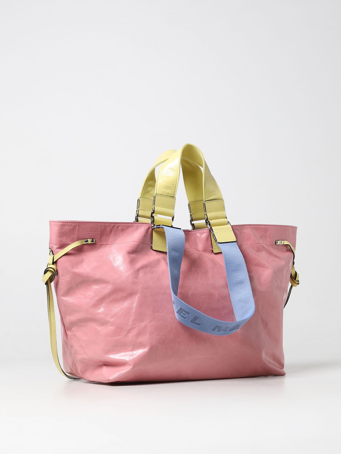 ISABEL MARANT: tote bags for woman - Pink | Isabel Marant tote bags ...