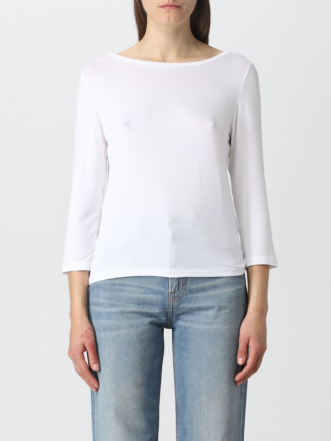 Majestic Sweater  Filatures Woman Color White