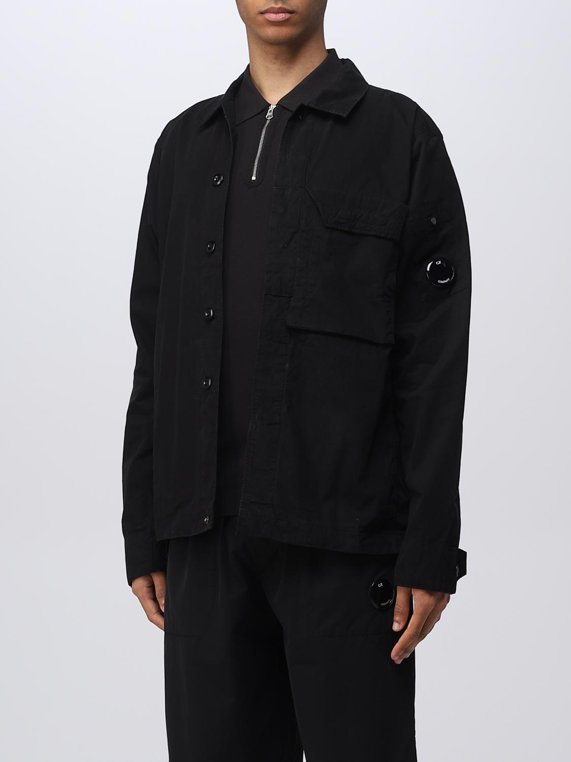 C.p. Company: Jacket For Man - Black 