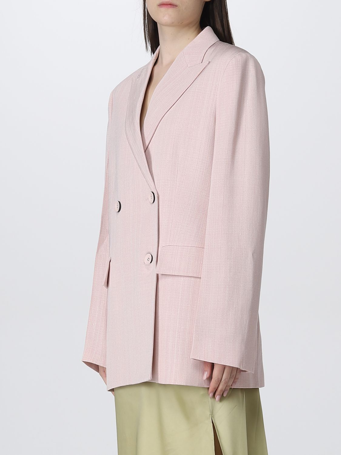 SANDER: blazer for woman - Pink | Sander blazer J01BN0101J65005 online on GIGLIO.COM
